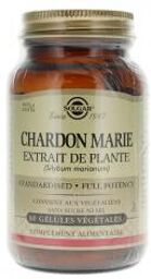 Extrait de Plante de Chardon Marie 60 Gélules Végétales - Flacon 60 gélules végétales