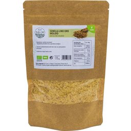 Bio Vegan Graines de lin moulues or 175g