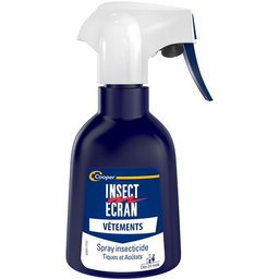 - Spray vêtements insecticide  - protection contre les morsures de tiques & piqûres d'aoûtats  - dès 24 mois -  200 ml