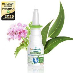 Respiratoire Spray Nasal Décongestionnant aux HE BIO - 15 ml