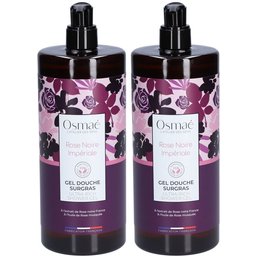 Osmaé Gel douche surgras Rose Noire Impériale à la rose musquée