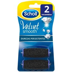 Velvet Smooth Express Pedi Cristaux De Diamants 2 Unités
