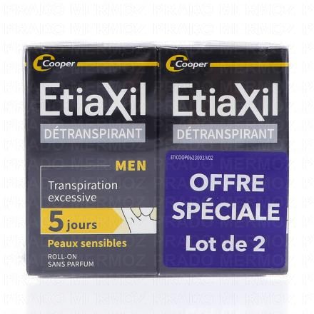 Men - Détranspirant Transpiration Excessive 2x15ml