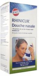 Douche Nasale + 4 Sachets Sel Rinçage - Boîte 1 douche nasale + 4 sachets de 2,5 g.
