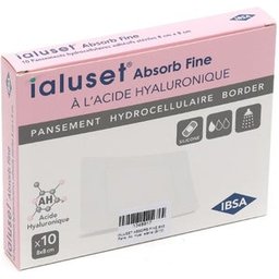 Absorb Fine Pansement Hydrocellulaire 8x8cm 10uts