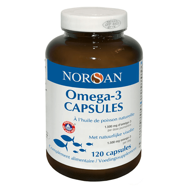 Omega-3 Total 1500mg Huile de Poisson 120 capsules
