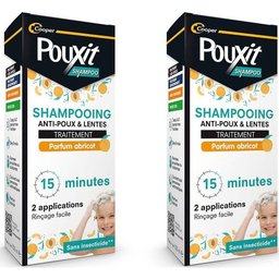 Anti-Poux & Lentes Shampooing Abricot 2x200 ml