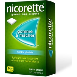 Nicorette® menthe glaciale s/s 4 mg