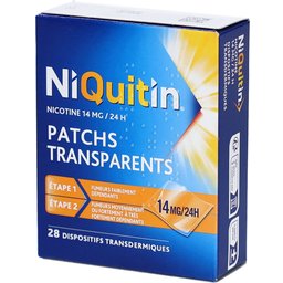 Niquitin Patchs Transparents 14 mg/ 24 h