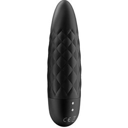 Ultra Power Bullet Vibrator 5 USB Black 1 pièce