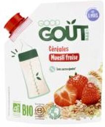 Baby Muesli Fraise dès 6 Mois Bio 200 g - Sachet 200 g