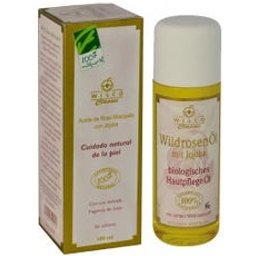 Huile de jojoba 100% naturelle Wilco à l'églantier 100 ml