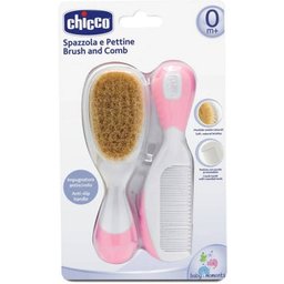 Chicco™ Brosse et Peigne Rose 1 pack