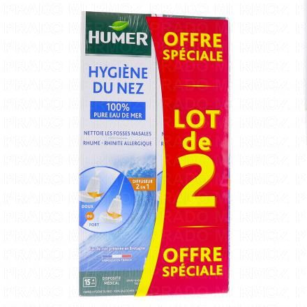 Hygiène du nez spray 2x150ml