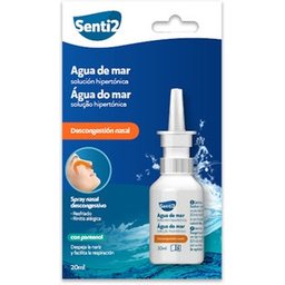 Agua de Mar Spray Nasal Descongestivo Solución Hipertónica 20ml