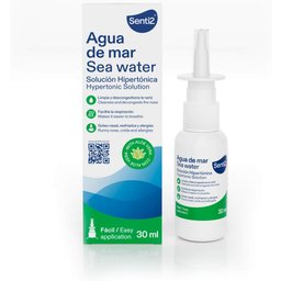 Agua de Mar Spray Nasal Descongestivo Solución Hipertónica 20ml