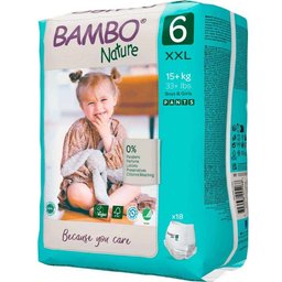 Fraldas Cuecas 6 XXL 18+kg 18 Unidades