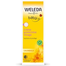 Baby Crème protectrice Visage au Calendula Bio