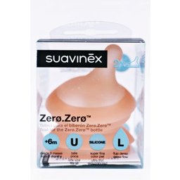 Tétine antique. Flow L Silicone 2Ud