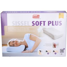 Sissel® Soft Plus Oreiller + Housse Ivoire