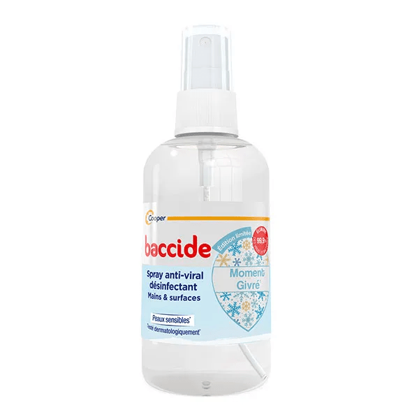 Spray hydroalcoolique Parfum Moment givré  Mains & surfaces 100ml