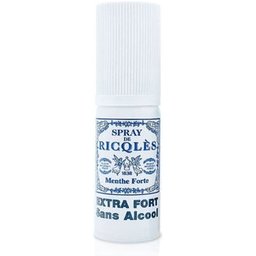 Ricqlès Spray Buccal Sans Alcool et Sans Sucres Atomiseur de Poche 15mL