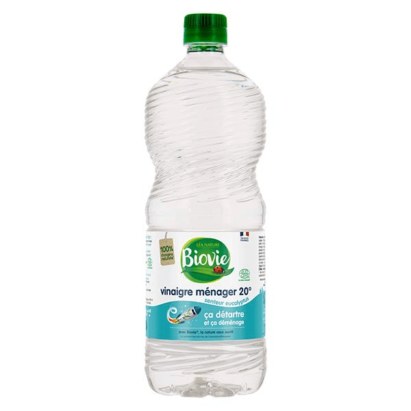 Entretien Multi-Usages Vinaigre Ménager 20° Eucalyptus 1L