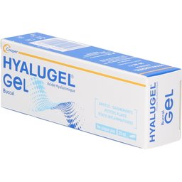 Hyalugel - Gel buccal - Aphtes - Petites plaies - Etats inflammatoires (saignement)- Acide Hyaluronique - Goût menthe-citron - Tube - 20 Ml