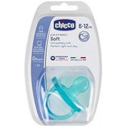 Physio Tétine silicone souple 6-12M 1ud