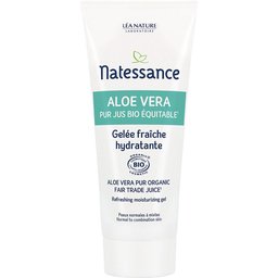 Natessance Gelée Fraîche Hydratante Aloe Vera Bio pour Peaux Normales à Mixtes