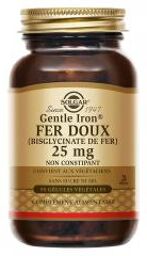 Fer Doux 25 mg 90 Gélules Végétales - Flacon 90 gélules végétales