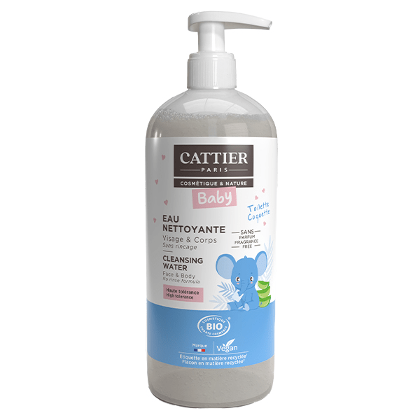 Bébé Eau Nettoyante Bio 500ml