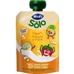 Solo Yaourt Banane et Fraise 100 g