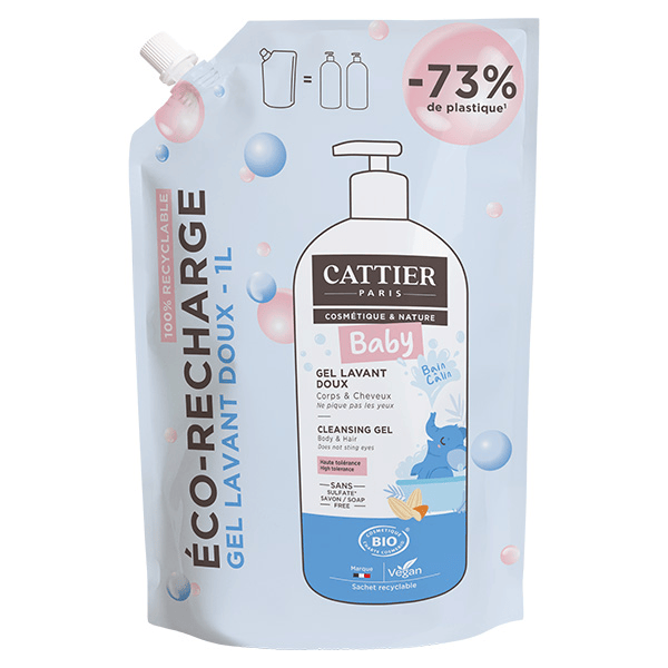 Bébé Gel Lavant Doux Refill Bio 1L