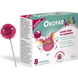 Kids Sucettes Pour La Gorge Sans Sucre 8 Unités