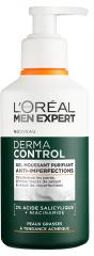 Men Expert Derma Control Gel Moussant Anti-Imperfections Purifiant 260 ml - Flacon-Pompe 200 ml