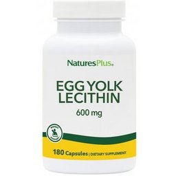 Natures Plus Lécithine d'œuf 600mg 90Caps