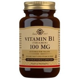 Vitamine B1 (Thiamine) 100mg 100 gélules Végétales
