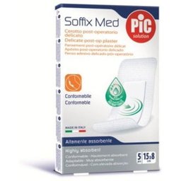 Pic Soffix Med Antibactérien Post Op Enveloppe adhésive 15 X 8 C