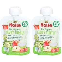 Tasty Turtle Gourde Pomme et poire avec yaourt