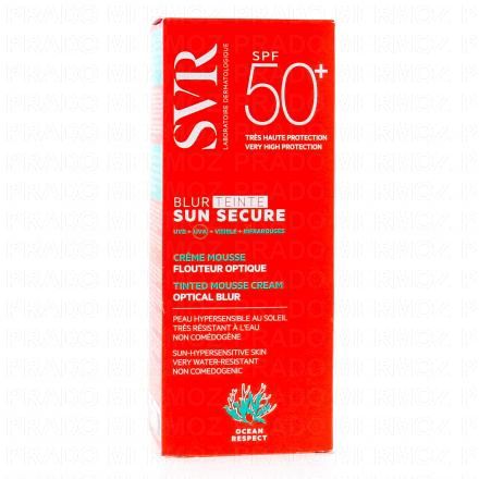 Blur teinte Sun Secure Crème mousse SPF50+ Tube 50ml