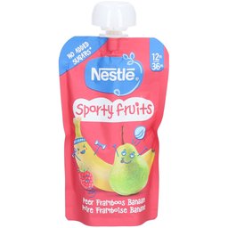 Nestlé® Sporty Fruits Poire Framboise Banane