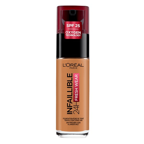Infaillible 24h Fresh Wear Fond de Teint Fluide N°330 Noisette 30ml