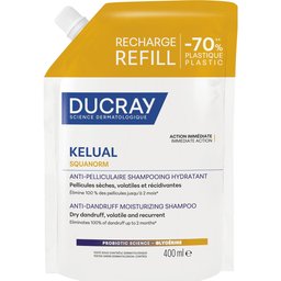 Kelual Squanorm Anti Pelliculaire Shampooing Hydratant Recharge 400 ml