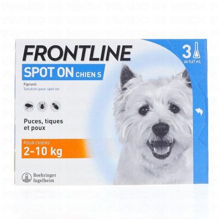 Spot On - Chien S x3 pipettes