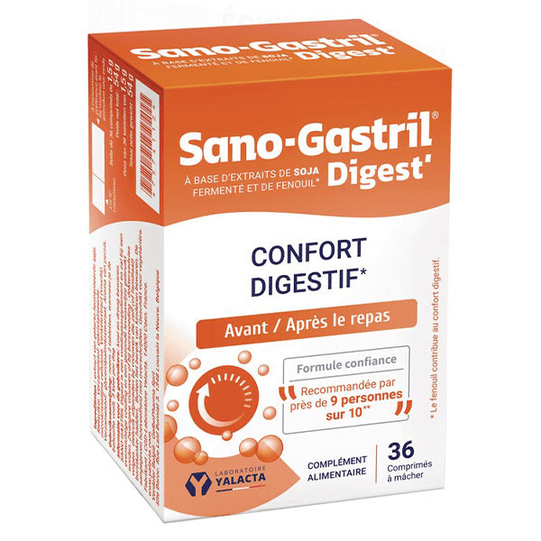 Sano-Gastril 36 comprimés à mâcher