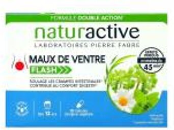 Maux de Ventre Flash 10 Gélules d'Origine Végétale - Boîte