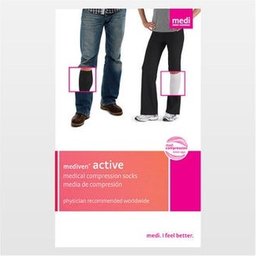 Active 20 Bas Jarret Homme Charbon Taille 3L 1 Paire