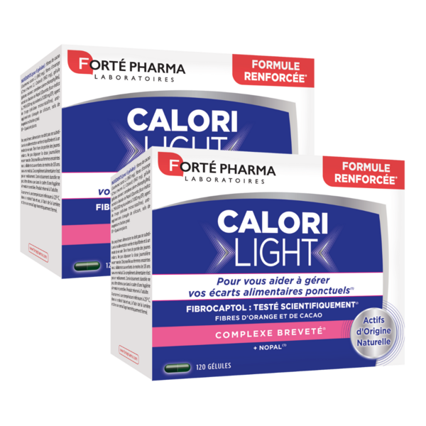 Forté Pharma CaloriLight 120 comprimés Lot de 2 jusqu'à 120 repas