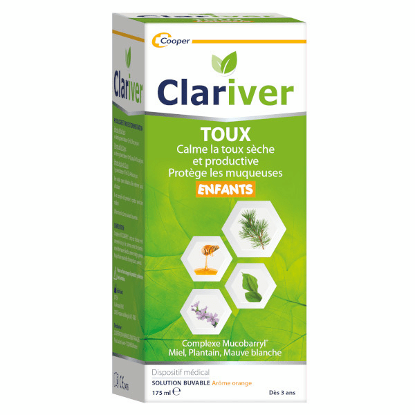Cooper Toux Solution Buvable dès 3 ans 175ml